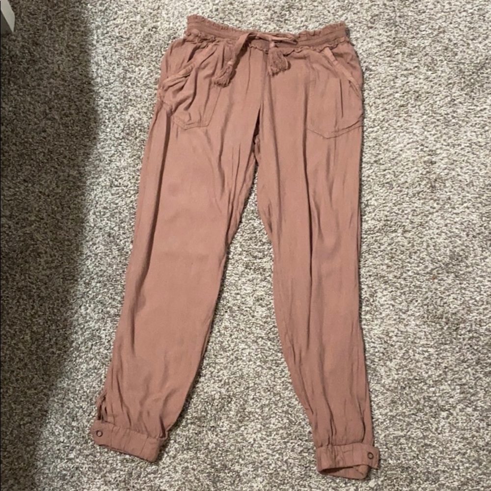Pink joggers